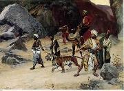 Arab or Arabic people and life. Orientalism oil paintings 122